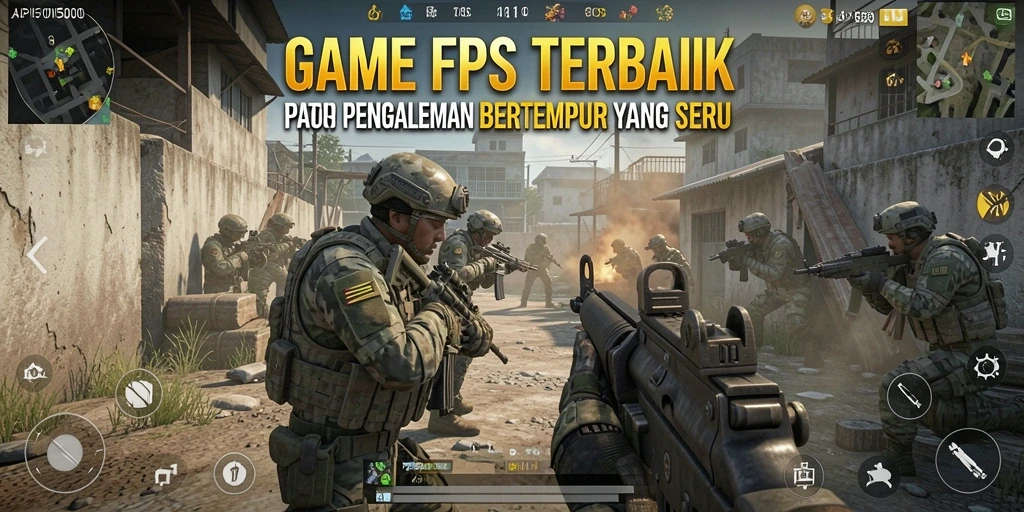 Tampilan gameplay seru dalam API5000 yang menampilkan pertempuran mendebarkan.