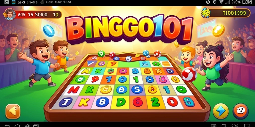 Tampilan gameplay BINGO101 yang seru dan menegangkan.