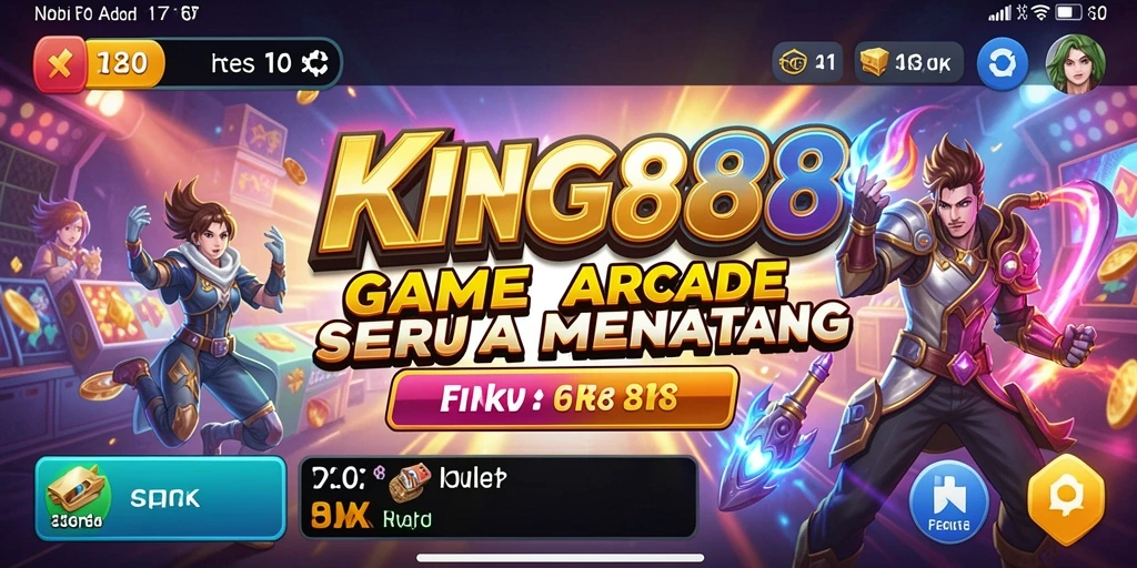 Gameplay KING88 yang penuh aksi dan keseruan.