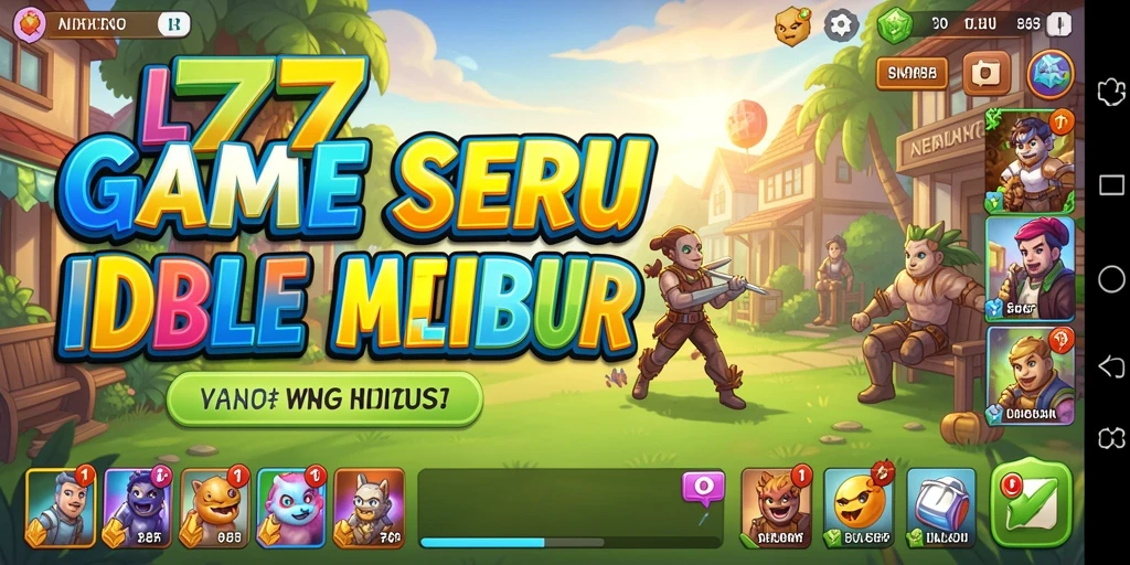 Screenshot gameplay L777 menampilkan aksen Idle yang menarik dan menghibur.