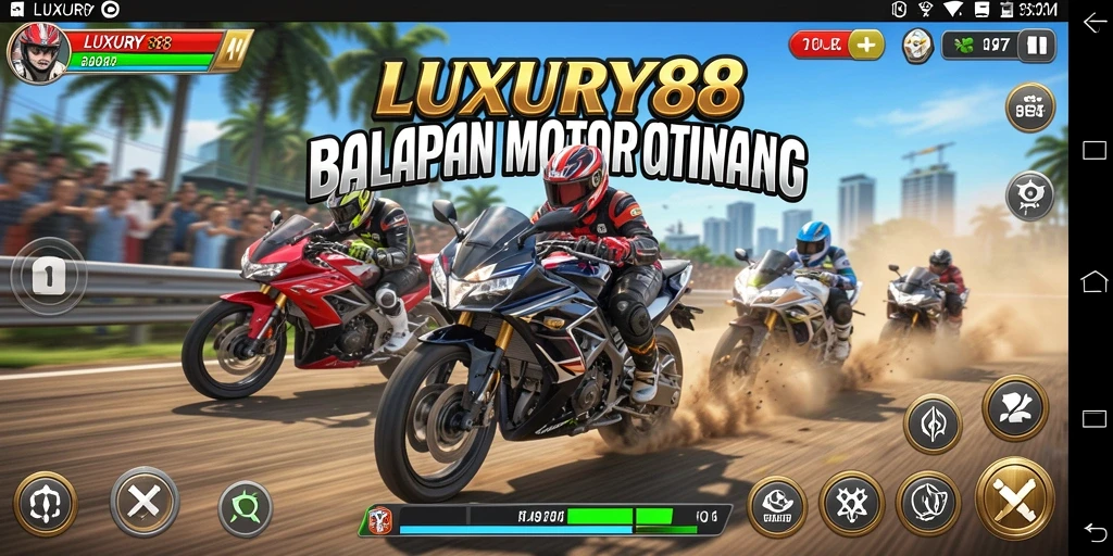 Tampilan gameplay seru dalam LUXURY88 dengan kecepatan tinggi.