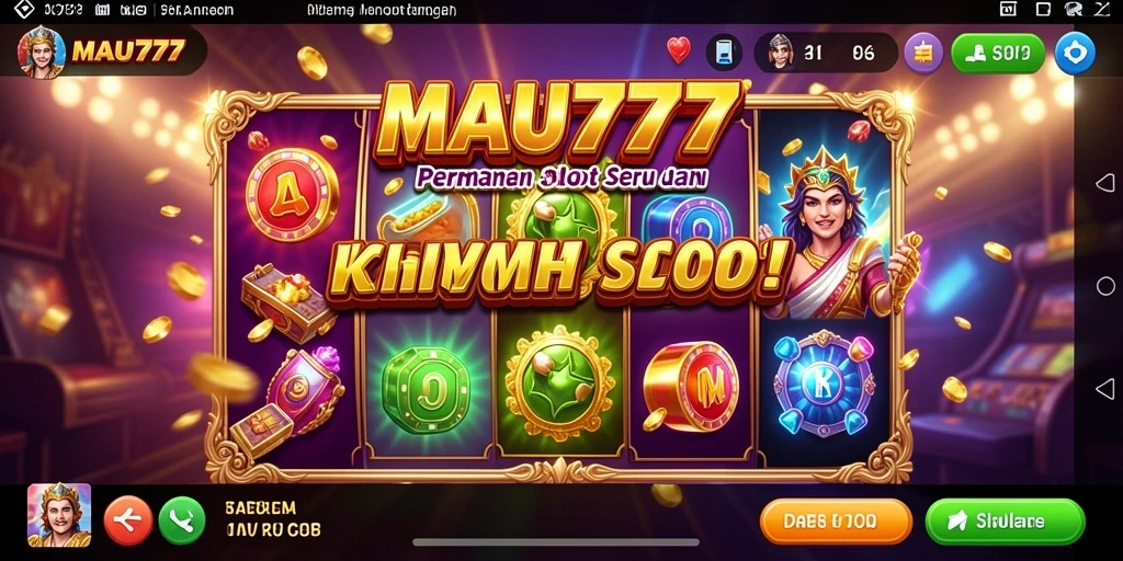 Tampilan menarik dari gameplay MAU777 yang mengasyikkan.