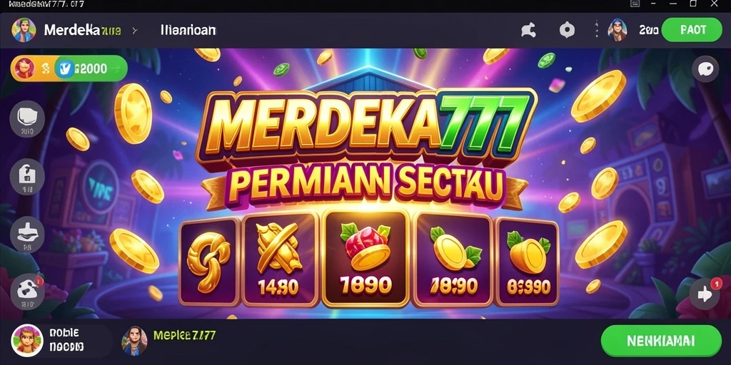 Tampilan gameplay SLOT yang menarik dan menghibur.