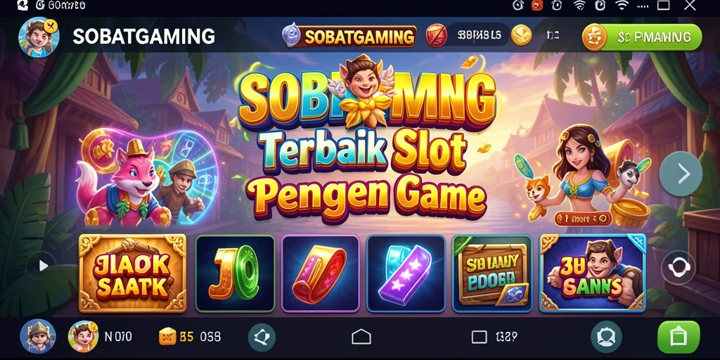 Tampilan gameplay SOBATGAMING yang menarik dan seru.